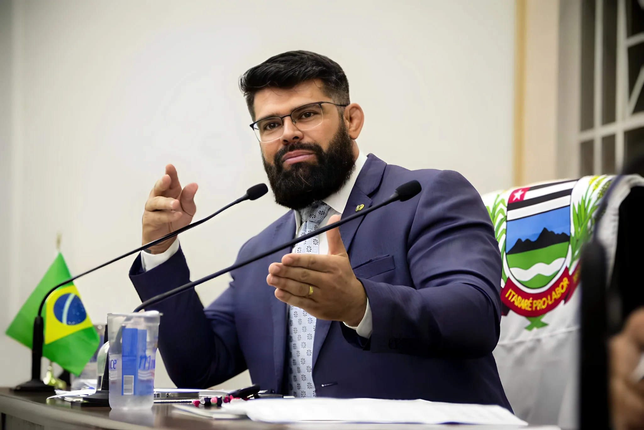 Fernando FH durante atuação na Câmara Municipal de Itararé